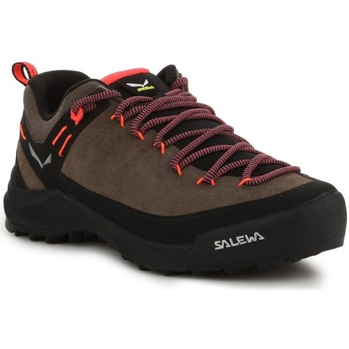 Sapatos Mulher Sapatos de caminhada Salewa Wildfire Leather WS Castanho