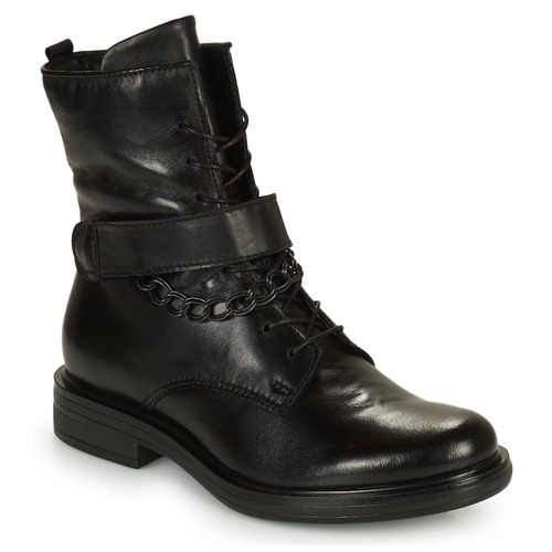 Sapatos Mulher Botas baixas Metamorf'Ose Makepi Preto