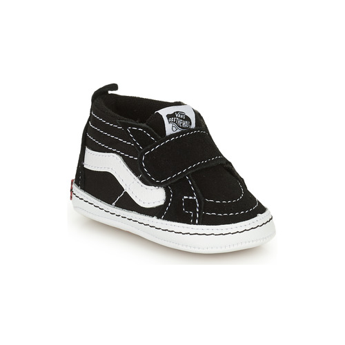 Sapatos Criança Sapatilhas de cano-alto Vans IN SK8-Hi Crib Preto / Branco