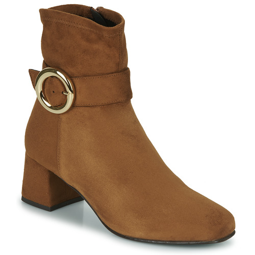 Sapatos Mulher Botins JB Martin 1ADORABLE Suédée / Stretch / Camel