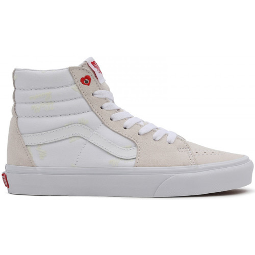 Sapatos Sapatos estilo skate Vans Sk8-hi Bege