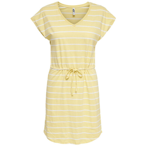 Textil Mulher Vestidos curtos JDY  Amarelo