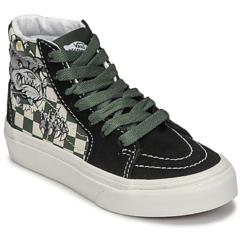 Sapatos Rapaz Sapatilhas de cano-alto Vans UY SK8-HI Preto