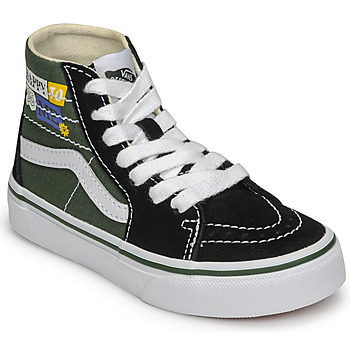 Sapatos Criança Sapatilhas de cano-alto Vans UY SK8-HI TAPERED VR3 Preto / Cáqui