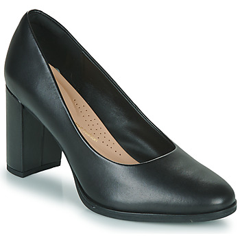 Sapatos Mulher Escarpim Clarks FREVA85 COURT Preto