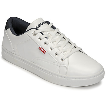 Sapatos Homem Sapatilhas Levi's COURTRIGHT Branco / Azul