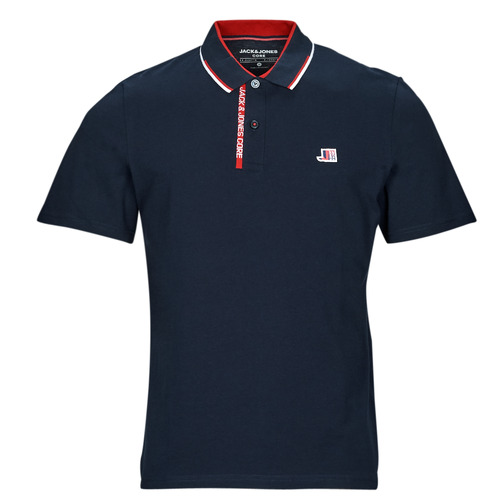 Textil Homem Polos mangas curta Jack & Jones JCOLOGAN POLO SS Marinho