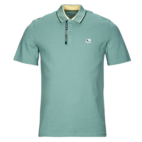 Textil Homem Polos mangas curta Jack & Jones JCOLOGAN POLO SS Verde