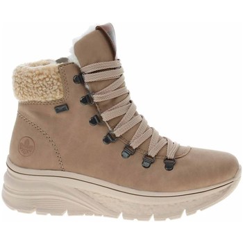 Sapatos Mulher Sapatilhas de cano-alto Rieker 4803420 Castanho