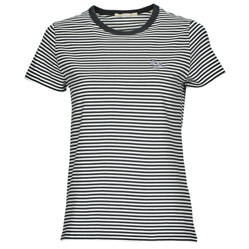 Textil Mulher T-Shirt mangas curtas Esprit Y/D STRIPE Preto