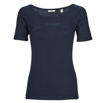 Textil Mulher T-Shirt mangas curtas Esprit tshirt sl Marinho