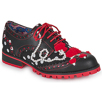 Sapatos Mulher Sapatos Irregular Choice SOCKHOP SWEETIES Preto / Vermelho