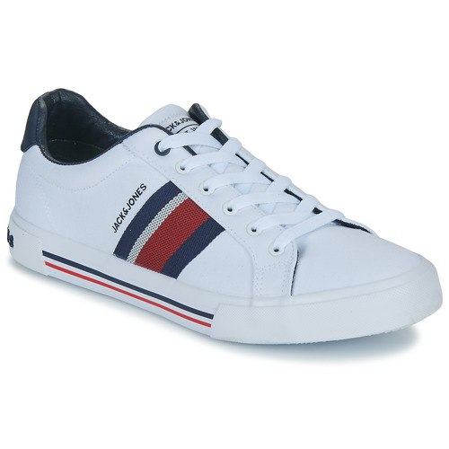 Sapatos Homem Sapatilhas Jack & Jones JFW GORGON CANVAS Branco