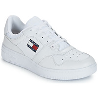 Sapatos Homem Sapatilhas Tommy Jeans TOMMY JEANS RETRO BASKET ESS Branco