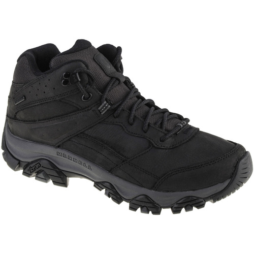 Sapatos Homem Sapatos de caminhada Merrell Moab Adventure 3 Mid Preto