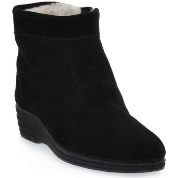 Sapatos Mulher Chinelos Emanuela 852 NERO Preto