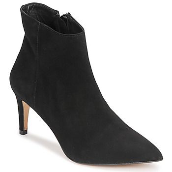 Sapatos Mulher Botins JB Martin ESTELLE Veludo / Preto