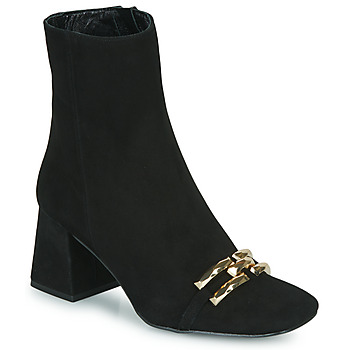 Sapatos Mulher Botins JB Martin VOLTIGE Veludo / Preto