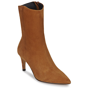 Sapatos Mulher Botins JB Martin EMMY Veludo / Camel