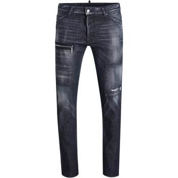 Textil Homem Calças de ganga slim Dsquared  Cinza