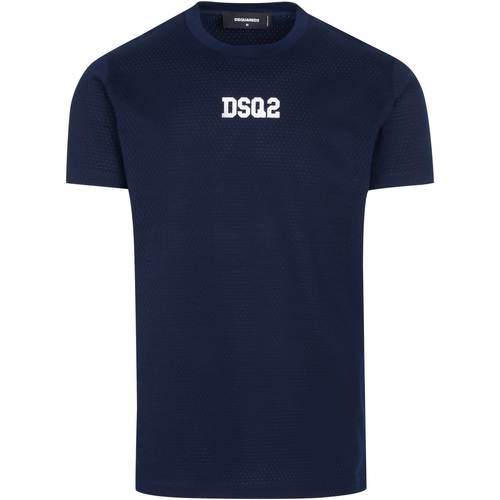 Textil Homem T-Shirt mangas curtas Dsquared  Azul