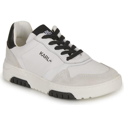 Sapatos Rapaz Sapatilhas Karl Lagerfeld Z29071 Branco / Cinza / Preto