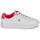 Sapatos Mulher Sapatilhas Tommy Hilfiger ELEVATED ESSENTIAL COURT SNEAKER Branco / Rosa