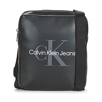 Malas Homem Pouch / Clutch Calvin Klein Jeans MONOGRAM SOFT REPORTER18 Preto