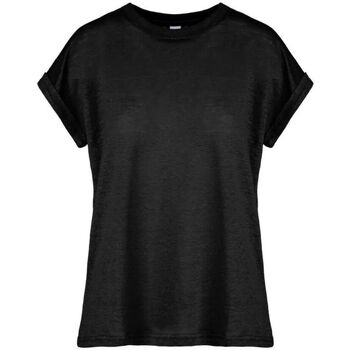 Textil Mulher T-shirts e Pólos Bomboogie TW 7352 T JLIT-90 Preto