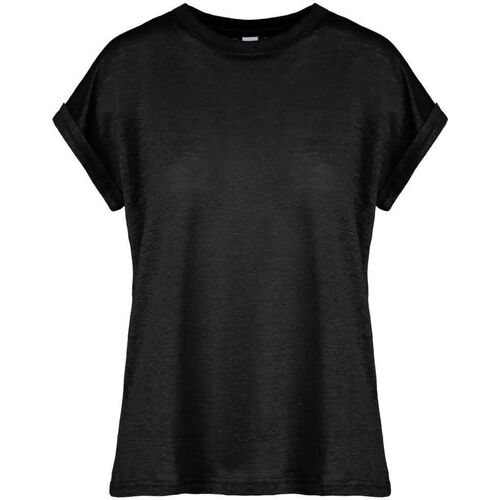 Textil Mulher T-shirts e Pólos Bomboogie TW 7352 T JLIT-90 Preto