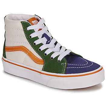 Sapatos Criança Sapatilhas de cano-alto Vans UY SK8-Hi Branco / Multi