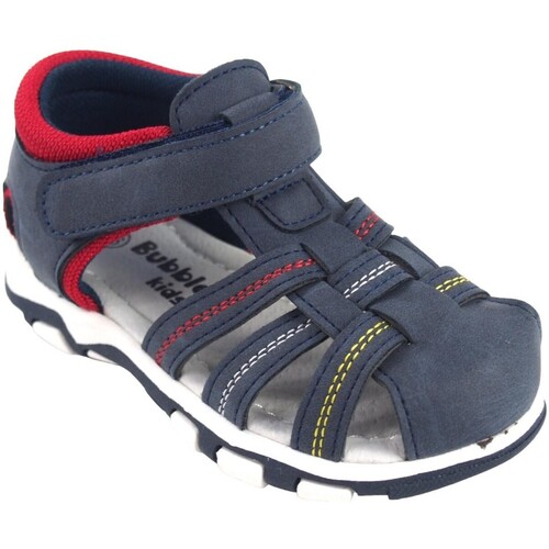 Sapatos Rapariga Multi-desportos Bubble Bobble Sandália menino  c678 azul Vermelho