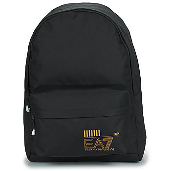 Malas Mochila Emporio Armani EA7 TRAIN CORE U BACKPACK Preto / Ouro