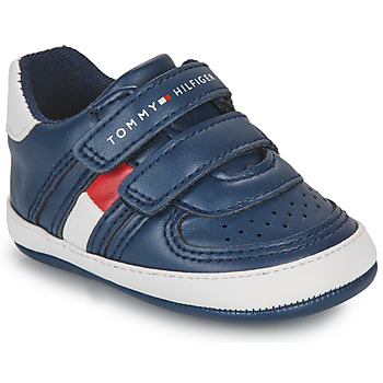 Sapatos Rapaz Sapatilhas Tommy Hilfiger T0B4-33090-1433A474 Marinho