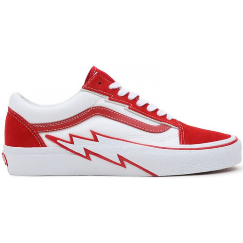 Sapatos Homem Sapatos estilo skate Vans Old skool bolt 2-tone Vermelho