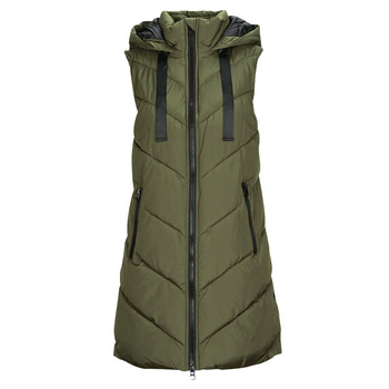 Textil Mulher Quispos JDY JDYSKYLAR PADDED HOOD WAISTCOAT OTW NOOS Verde