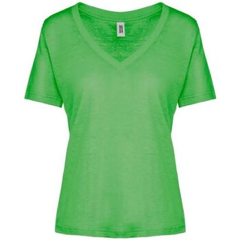 Textil Mulher T-shirts e Pólos Bomboogie TW 7351 T JLIT-317 MINT GREEN Verde