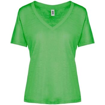 Textil Mulher T-shirts e Pólos Bomboogie TW 7351 T JLIT-317 MINT GREEN Verde