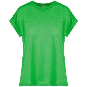 Textil Mulher T-shirts e Pólos Bomboogie TW 7352 T JLIT-312 MINT GREEN Verde