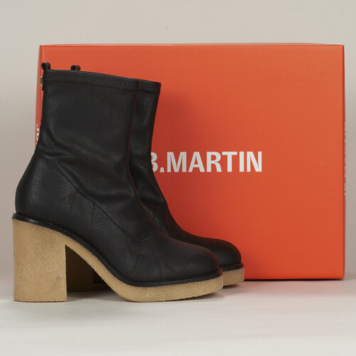 Sapatos Mulher Botins JB Martin BLONDIE Nappa / Preto