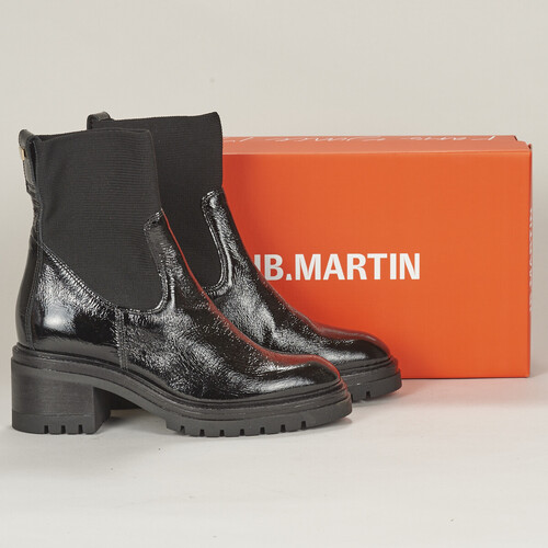 Sapatos Mulher Botins JB Martin IVANA Verniz / Preto