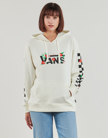 Textil Mulher Sweats Vans FLEURS BFF HOODIE Bege