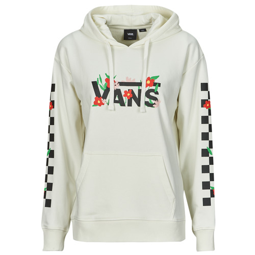 Textil Mulher Sweats Vans FLEURS BFF HOODIE Bege