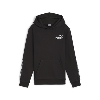 Textil Rapaz Sweats Puma ESS TAPE CAMO HOODIE TR B Preto