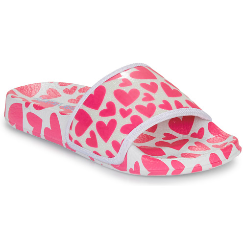 Sapatos Rapariga chinelos Agatha Ruiz de la Prada FLIP FLOP CORAZONES Branco / Rosa