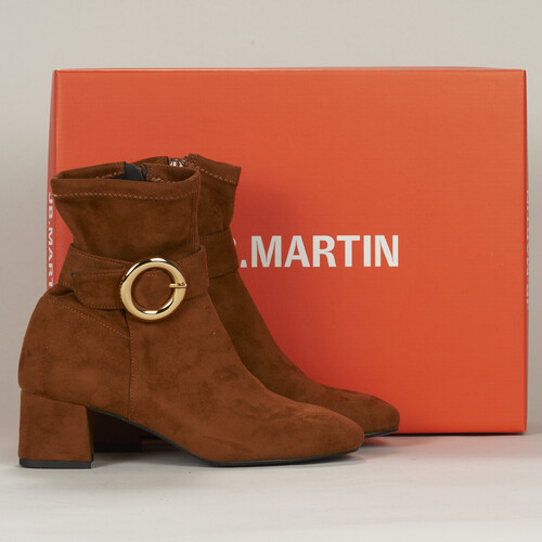 Sapatos Mulher Botins JB Martin LAMIE Castanho