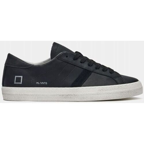 Sapatos Homem Sapatilhas Date M391-HL-VC-BK HILL LOW VINTAGE-BLACK Preto