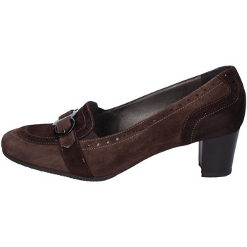 Sapatos Mulher Escarpim Confort EZ407 Castanho