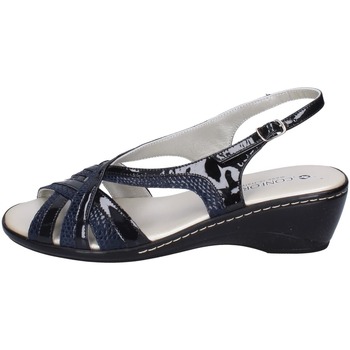 Sapatos Mulher Sandálias Confort EZ448 Azul