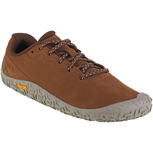 Sapatos Mulher Sapatilhas de corrida Merrell Vapor Glove 6 Castanho